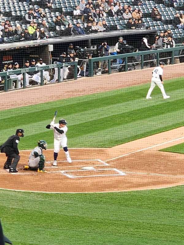 Rate Field, section: 124, row: 35, seat: 8