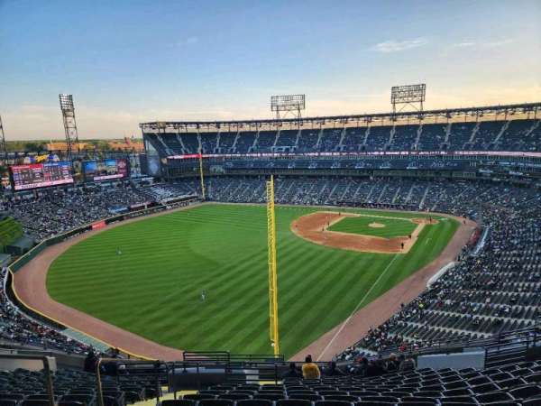 Rate Field, section: 556, row: 17, seat: 16