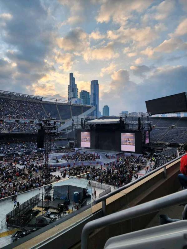 Soldier Field, section: 312, row: 2, seat: 17