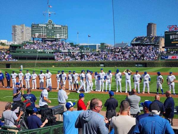 Wrigley Field, section: 13, row: 10, seat: 7