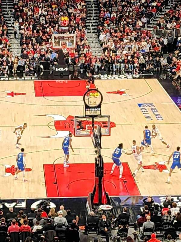 United Center, section: Club K, row: 2, seat: 5