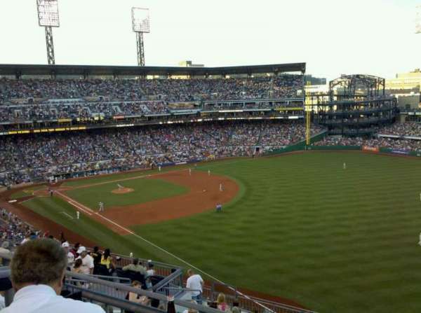 PNC Park, section: 301, row: H, seat: 6