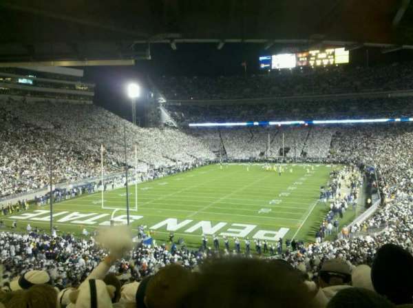 Beaver Stadium, section: ND, row: 58, seat: 23
