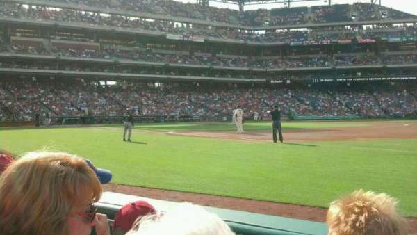 Citizens Bank Park, section: 112, row: 3, seat: 12