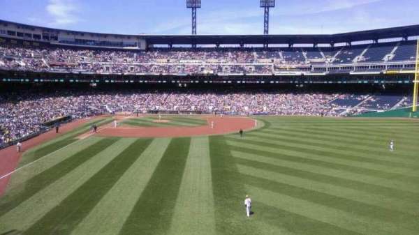 PNC Park, section: 143, row: J, seat: 14