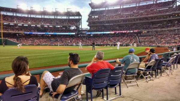 Nationals Park, section: 112, row: D, seat: 20