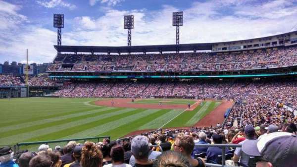 PNC Park, section: 132, row: U, seat: 4