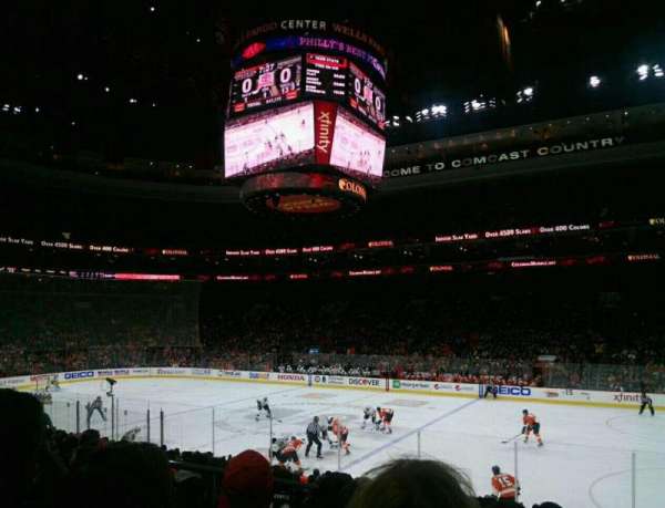 Xfinity Mobile Arena, section: 115, row: 16, seat: 4
