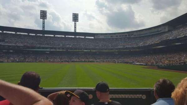 PNC Park, section: 135, row: D, seat: 17