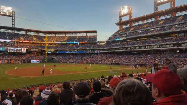Citizens Bank Park, section: 133, row: 23, seat: 13