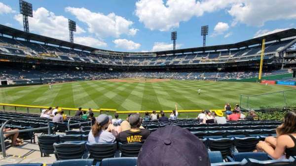 PNC Park, section: 139, row: L, seat: 16