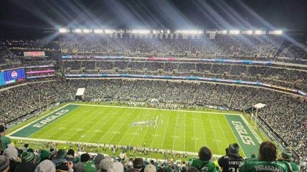 Lincoln Financial Field, section: 202, row: 22, seat: 4