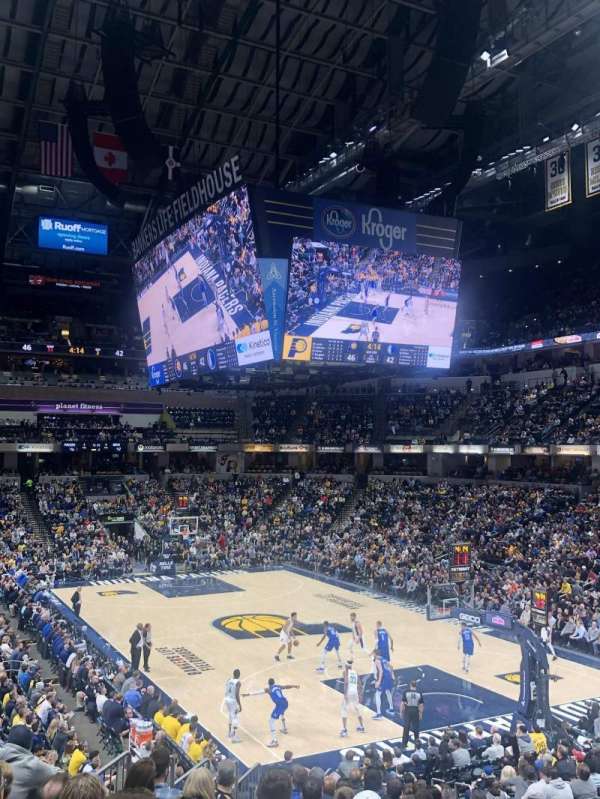 Gainbridge Fieldhouse, section: 2, row: 22, seat: 14