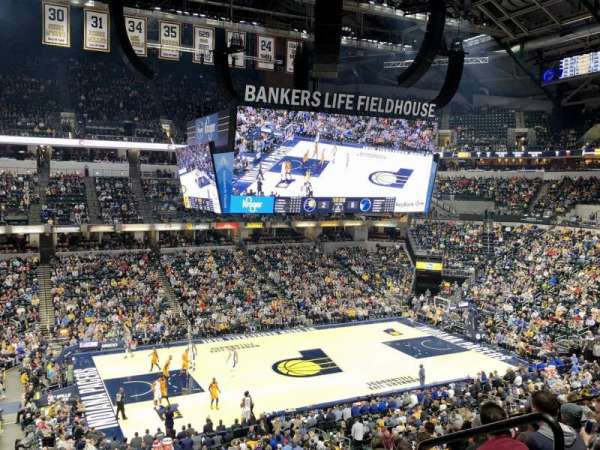 Gainbridge Fieldhouse, section: 106, row: 9, seat: 4