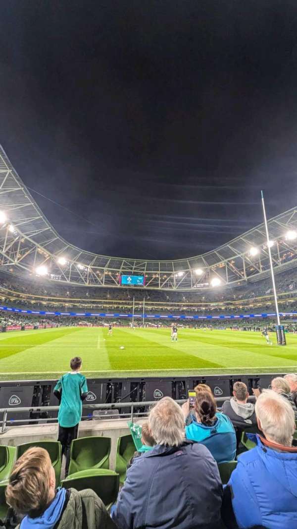 Aviva Stadium, section: 136, row: E, seat: 20
