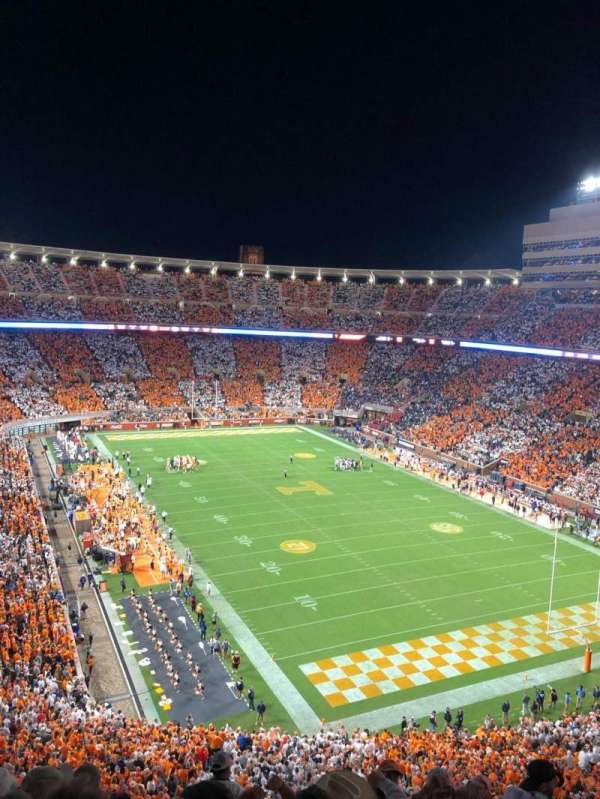 Neyland Stadium, section: OO, row: 8, seat: 20