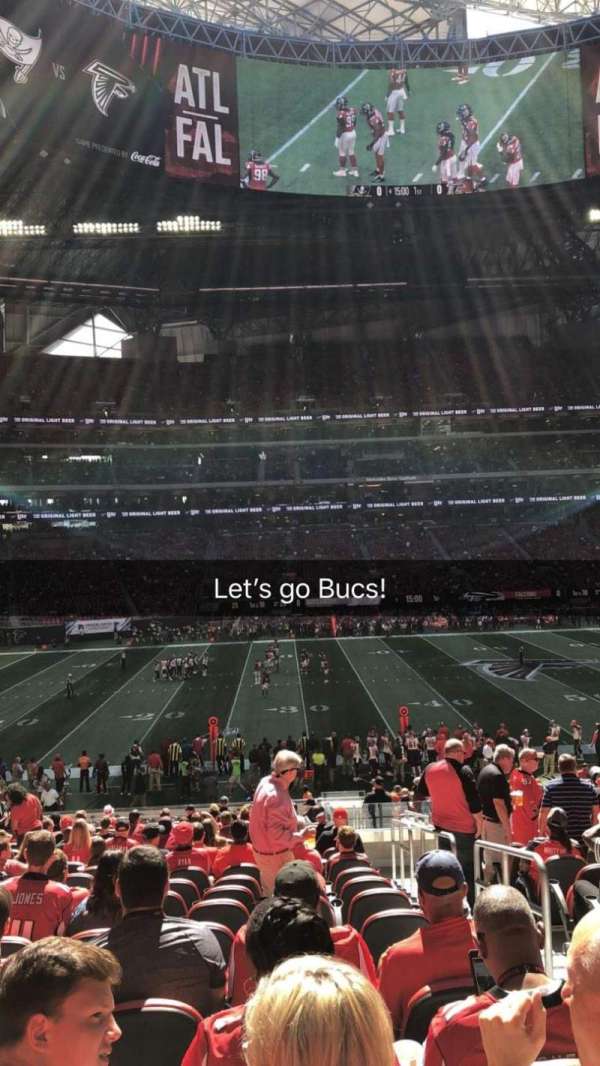 Mercedes-Benz Stadium, section: C130, row: 26, seat: 1