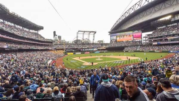 T-Mobile Park, section: 128, row: 36, seat: 1