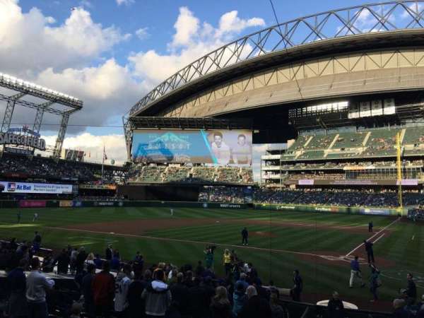 T-Mobile Park, section: 134, row: 19, seat: 3