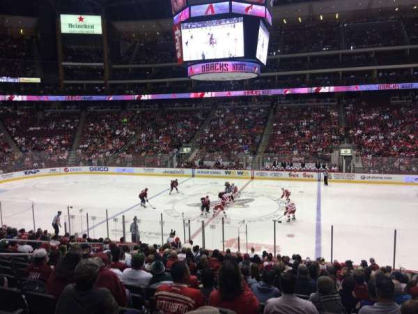 Desert Diamond Arena, section: 111, row: S, seat: 5