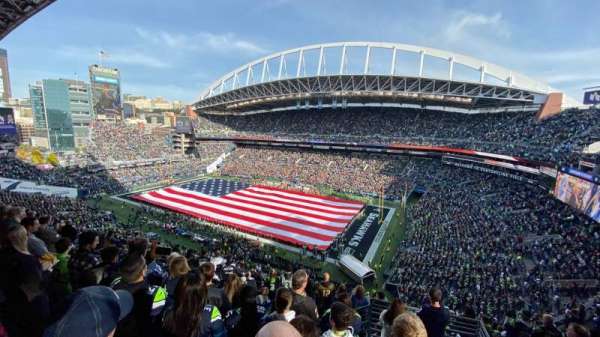 Lumen Field, section: 330, row: K, seat: 2