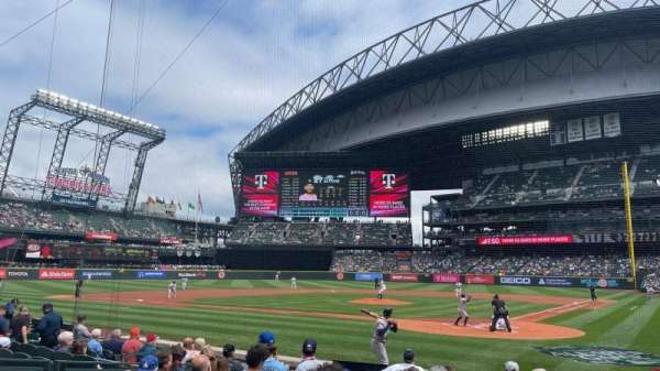 T-Mobile Park, section: 132, row: 10, seat: 14