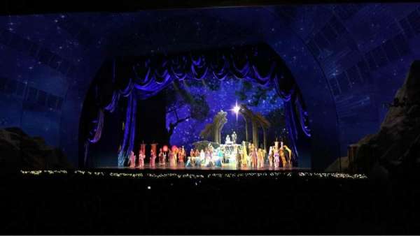 Radio City Music Hall, section: Orchestra 2, row: S, seat: 206