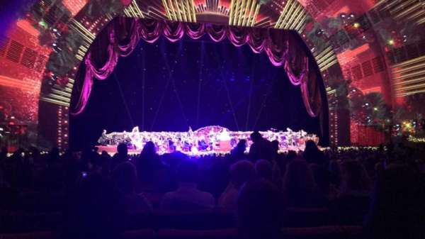 Radio City Music Hall, section: Orchestra 5, row: G, seat: 507