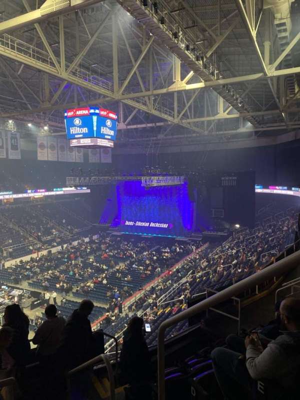 MVP Arena, section: 235, row: G, seat: 1