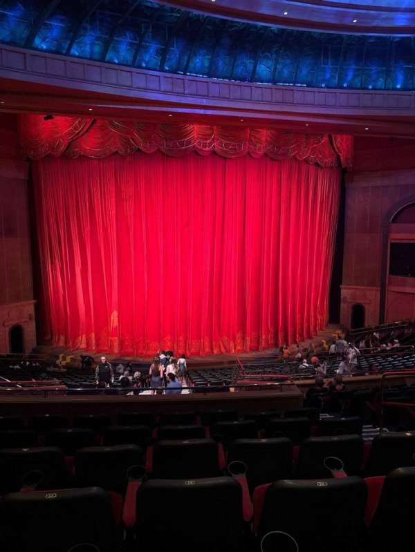 O Theatre, section: 202, row: X, seat: 8