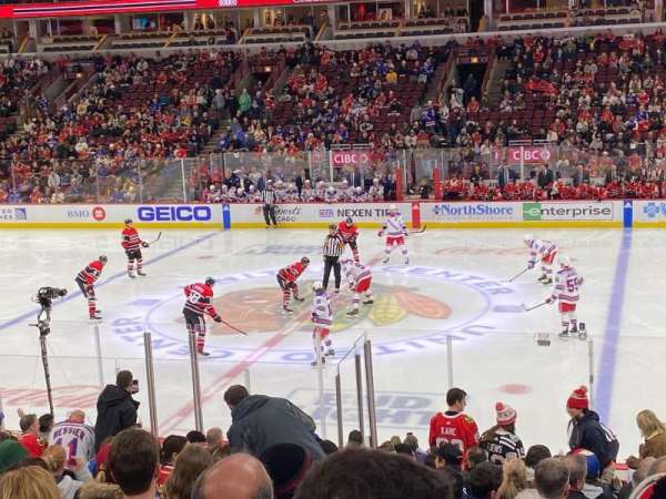 United Center, section: 111, row: 18, seat: 1