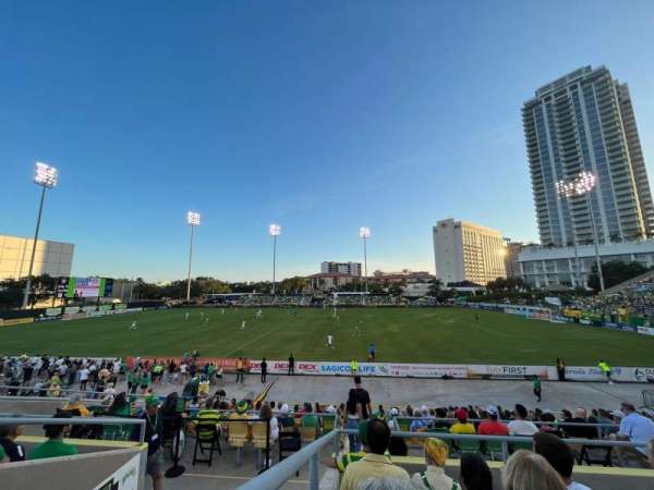 Al Lang Stadium, section: 201, row: 14, seat: 1