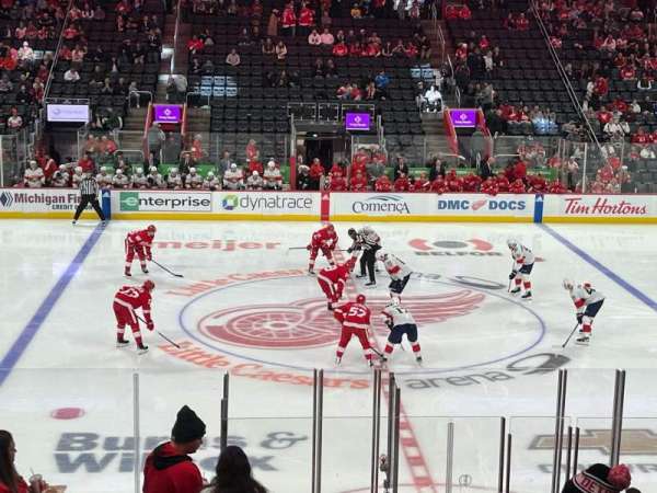 Little Caesars Arena, section: 109, row: 16, seat: 16