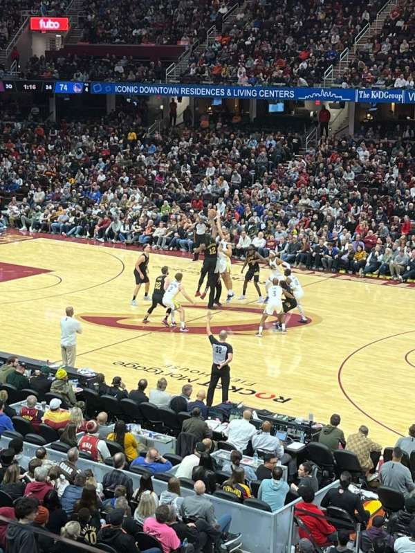 Rocket Arena, section: C106, row: 2, seat: 5
