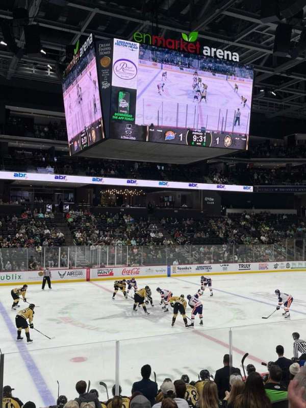 Enmarket Arena, section: 107, row: L, seat: 20