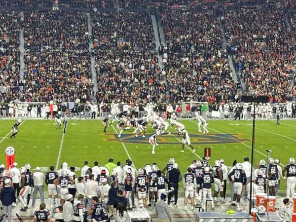 Jordan-Hare Stadium, section: 5, row: 19, seat: 5