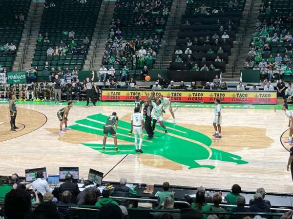 UNT Coliseum, section: 106, row: L, seat: 7