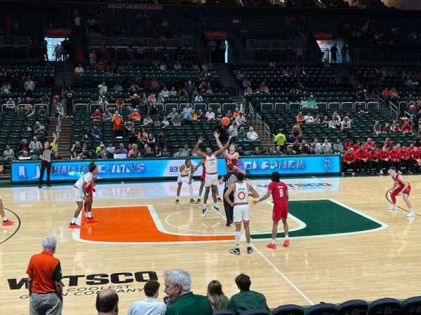 Watsco Center, section: 112, row: K, seat: 18
