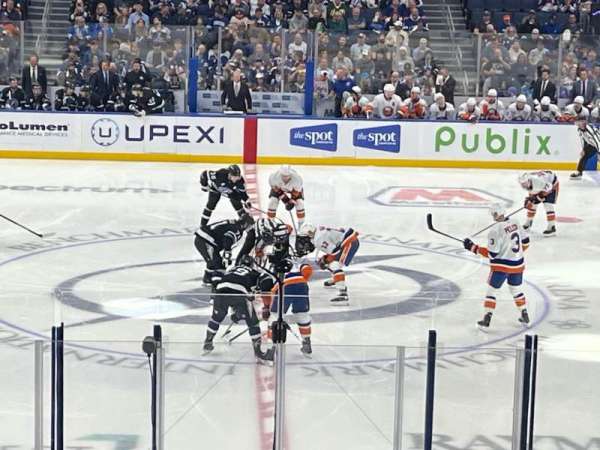 Benchmark International Arena, section: 116, row: W, seat: 11