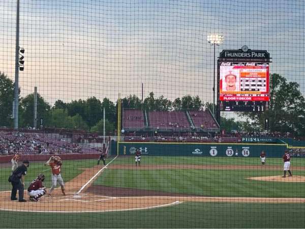Founders Park, section: 9, row: 7, seat: 1