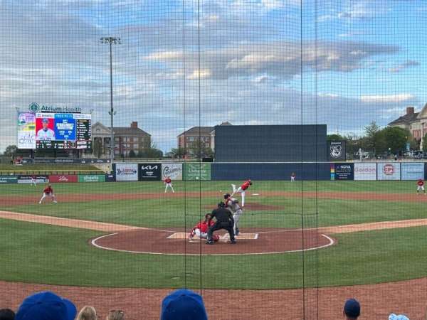 Atrium Health Ballpark, section: 108, row: J, seat: 1