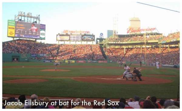 Fenway Park, section: 23-FB50, row: G, seat: 5