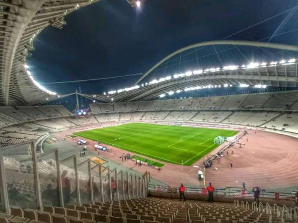 Olympiastadion Athens, section: 22, row: 18, seat: 56