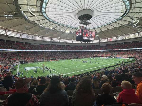BC Place, section: 248, row: LL, seat: 9