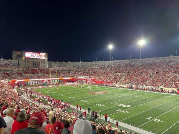 Memorial Stadium, Indiana, section: 2, row: 37, seat: 1