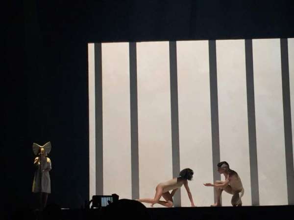 Michelob Ultra Arena, section: Floor B, row: K, seat: 9