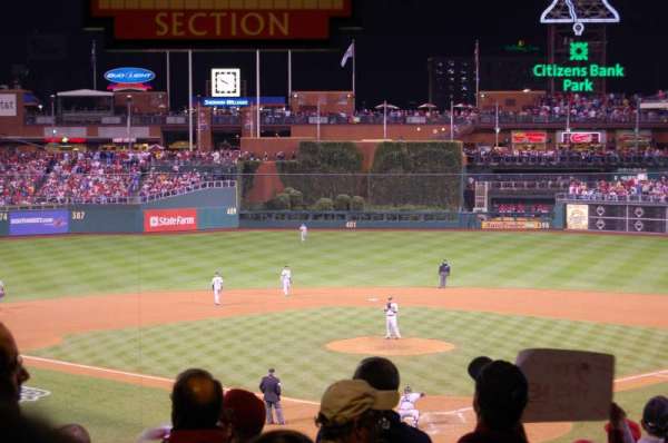Citizens Bank Park, section: 124, row: Standing R