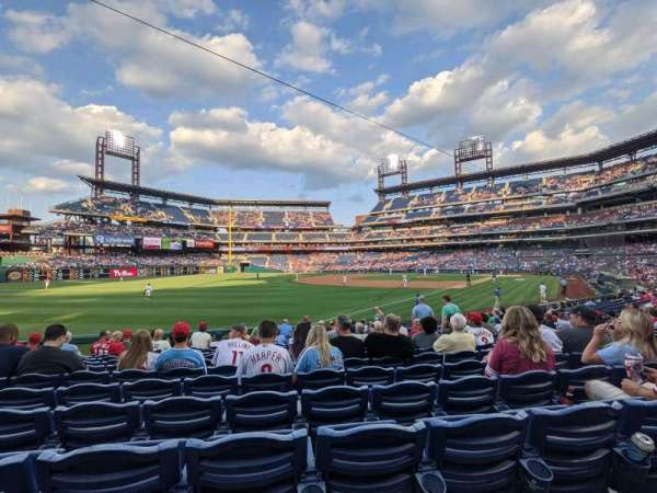 Citizens Bank Park, section: 138, row: 18, seat: 5