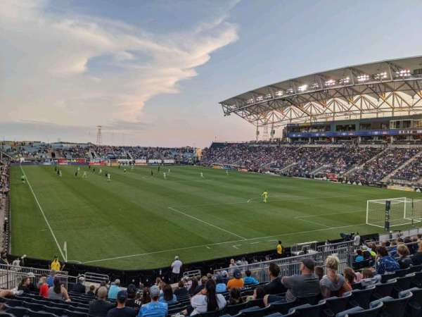 Subaru Park, section: 120, row: S, seat: 17