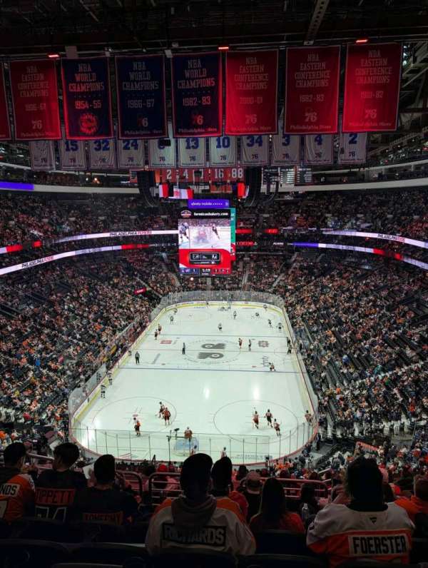 Xfinity Mobile Arena, section: 207A, row: 11, seat: 11